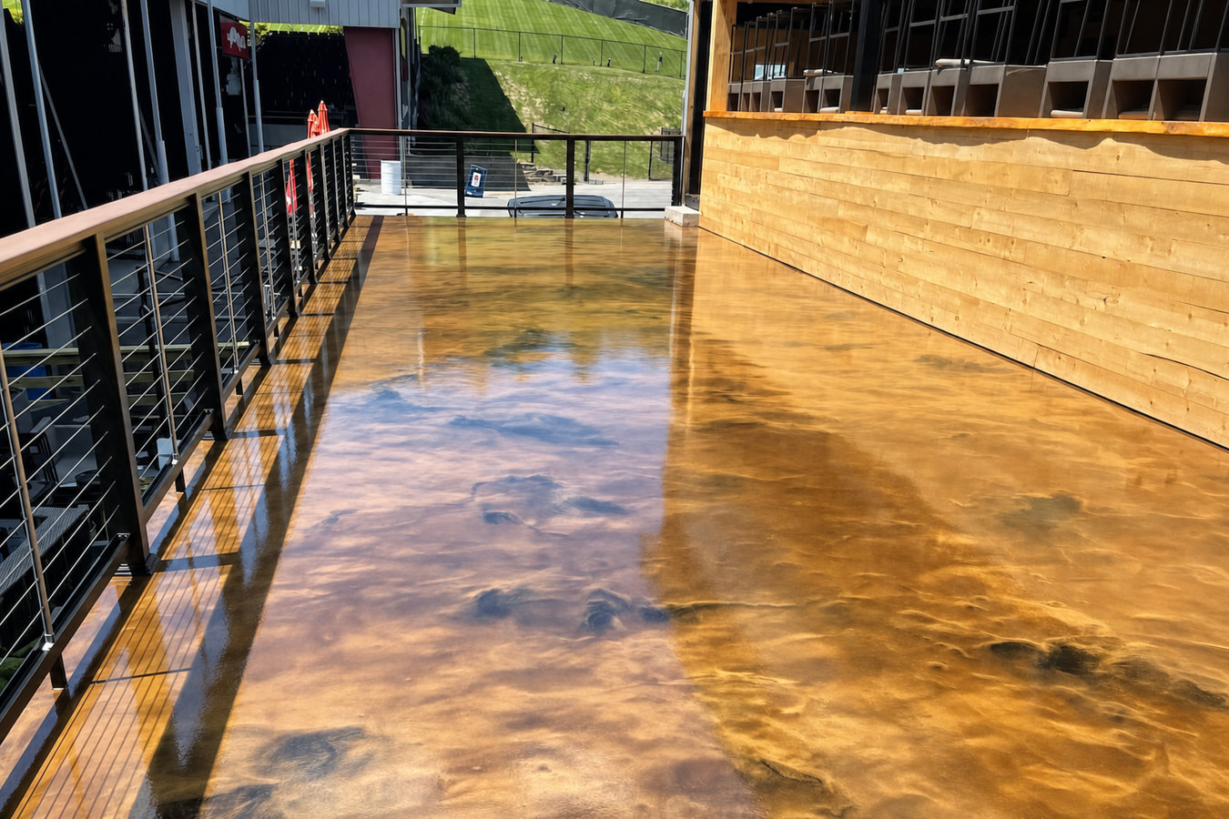 Stained Concrete Flooring
